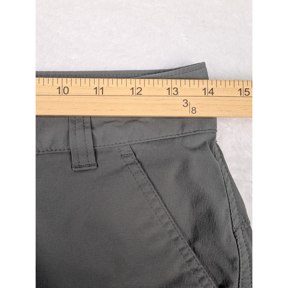 Columbia Omni-Shield Women's Size 2 Gray Roll-Up Hiking Pants Stretch Nylon - Picture 6 of 11